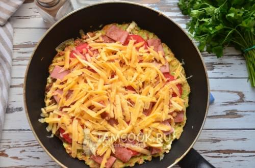 Пицца из кабачков на сковороде — простые и вкусные рецепты за 10 минут 22