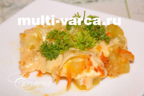 Кабачки в мультиварке с сыром. Кабачки под сыром тушеные в мультиварке