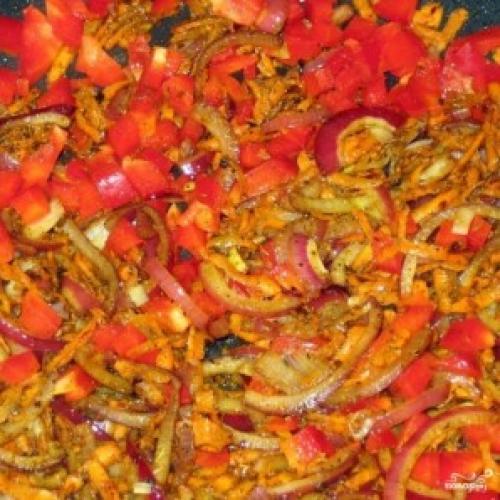 Как сочетать дикий и бурый рис с овощами. Коричневый рис с овощами