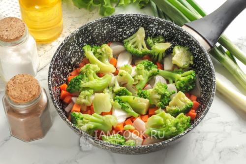 Вкусный и полезный: рецепт риса с креветками и овощами на сковороде 02 Вкусный и полезный: рецепт риса с креветками и овощами на сковороде 02