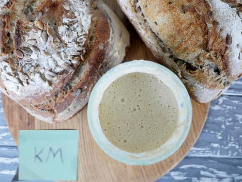 Делаем закваску для бездрожжевого домашнего хлеба