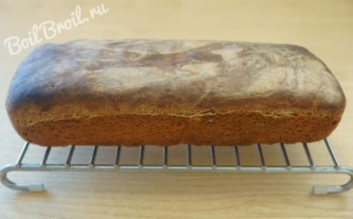 Пшеничный хлеб на ржаной закваске в духовке. Ингредиенты