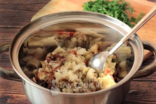 Баклажаны в духовке рецепт с грибами и сыром. Баклажаны, фаршированные грибами 32 Баклажаны в духовке рецепт с грибами и сыром. Баклажаны, фаршированные грибами 32