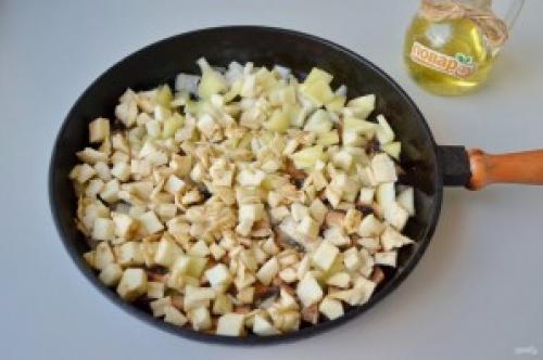 Баклажаны в духовке рецепт с грибами и сыром. Баклажаны, фаршированные грибами