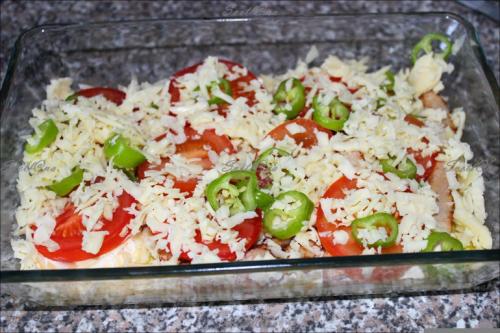 Кабачковая запеканка а-ля пицца. Кабачковая а-ля пицца