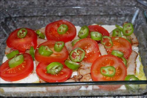 Кабачковая запеканка а-ля пицца. Кабачковая а-ля пицца