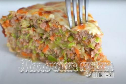 Можно ли добавить мясо в кабачковую запеканку а-ля пицца. 