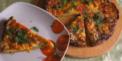 Какие ингредиенты нужны для приготовления кабачковой запеканки а-ля пицца. Пицца из кабачков в духовке с колбасой и помидорами