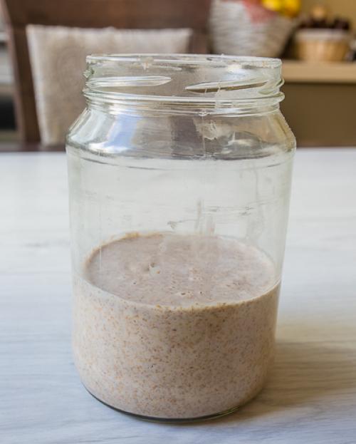 Пшеничная закваска в две подкормки. Пшеничная закваска из ржаной за сутки 14 Пшеничная закваска в две подкормки. Пшеничная закваска из ржаной за сутки 14