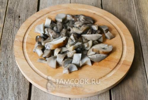 Шампиньоны с баклажанами в духовке в сливочном соусе. 60 Шампиньоны с баклажанами в духовке в сливочном соусе. 60