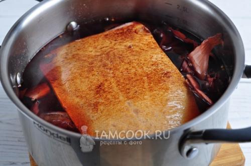 Вкусный рецепт: Свинина в беконе на вертеле 16