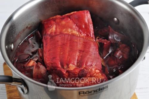 Вкусный рецепт: Свинина в беконе на вертеле 19