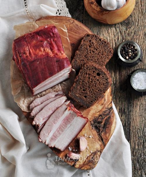 Вкусный рецепт: Свинина в беконе на вертеле 20