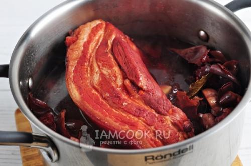 Вкусный рецепт: Свинина в беконе на вертеле 18