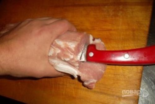 СВИНИНА в беконе на вертеле или как сделать.. Фаршированная свинина на вертеле