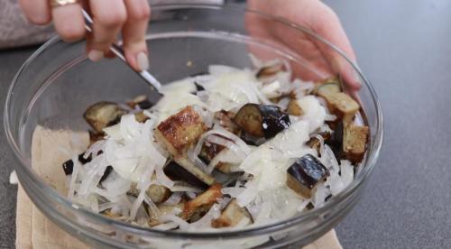 Баклажаны с луком в сливках. 19 Баклажаны с луком в сливках. 19