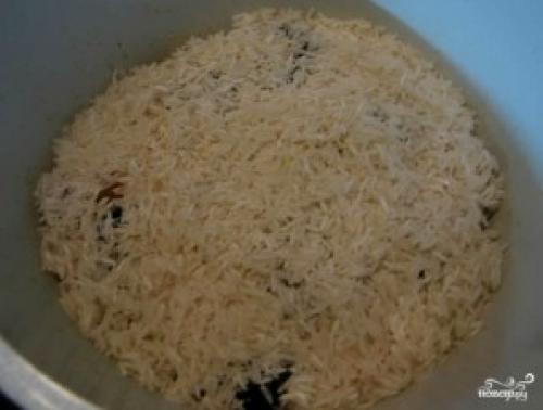 Плов в тыкве с сухофруктами. Плов с тыквой и сухофруктами