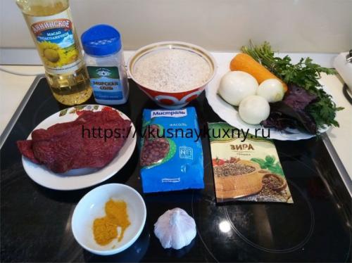 Что такое фасоль по-индийски с рисом и зеленью. Плов с фасолью