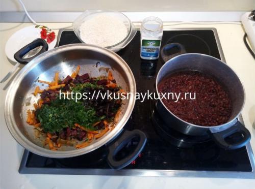 Что такое фасоль по-индийски с рисом и зеленью. Плов с фасолью