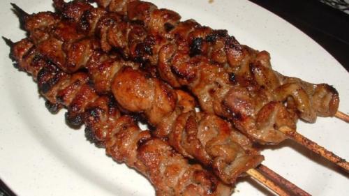 Шашлык в духовке на пергаменте. Шашлык в духовке