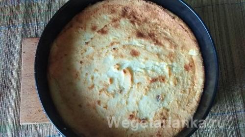 Запеканка творожная с манкой на кефире без яиц. Творожная запеканка с манкой без яиц