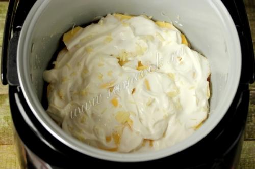 Французский рецепт мяса в мультиварке с картошкой: простой и вкусный 03 Французский рецепт мяса в мультиварке с картошкой: простой и вкусный 03