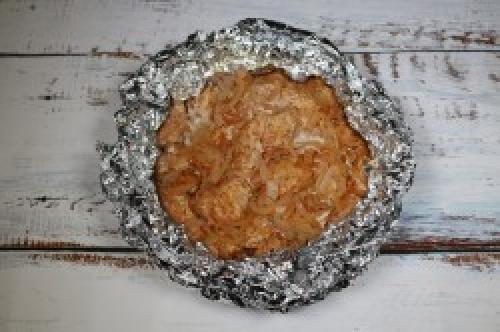 Шашлык в духовке с жидким дымом. Состав продуктов