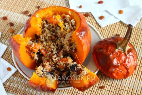 Каша пшенная в тыкве 33 Каша пшенная в тыкве 33