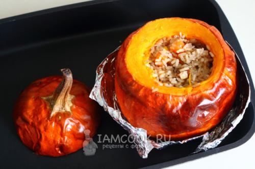 Каша пшенная в тыкве 31 Каша пшенная в тыкве 31