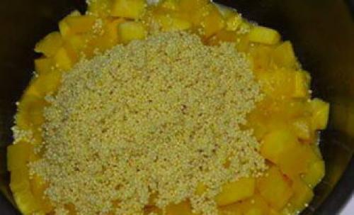 Каша Пшенная с тыквой в мультиварке. Пшенная каша с тыквой в мультиварке – 5 пошаговых рецептов