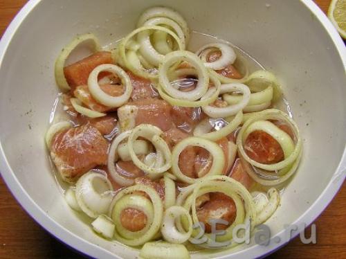 Шашлык из свинины на шампурах в духовке. Ингредиенты 03 Шашлык из свинины на шампурах в духовке. Ингредиенты 03