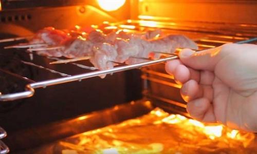 Шашлык из свинины на решетке в духовке. Рецепт мягкого шашлыка из свинины на шпажках в духовке на решётке