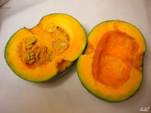 Каша из тыквы на воде