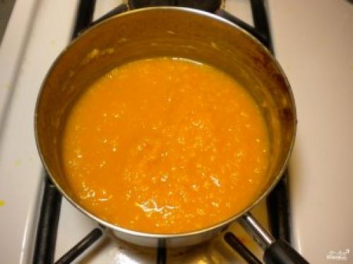 Каша из тыквы на воде