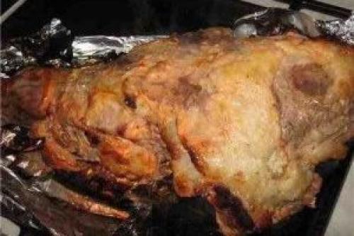 Шашлык из баранины в духовке в фольге. Баранина в духовке