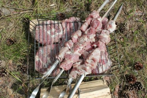 Экспресс шашлык из свиной шейки и киви в духовке. Рецепты шашлыка в духовке с свиной шеей 22 Экспресс шашлык из свиной шейки и киви в духовке. Рецепты шашлыка в духовке с свиной шеей 22