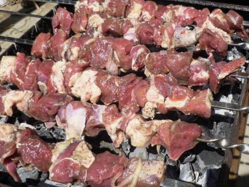 Шашлык из баранины в духовке в фольге. Маринад для баранины