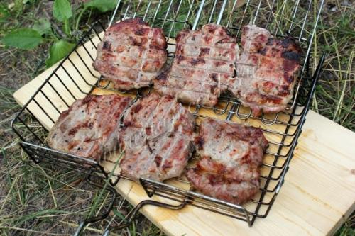 Экспресс шашлык из свиной шейки и киви в духовке. Рецепты шашлыка в духовке с свиной шеей 25 Экспресс шашлык из свиной шейки и киви в духовке. Рецепты шашлыка в духовке с свиной шеей 25