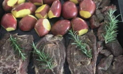 Шашлык из баранины в духовке в фольге. Маринад для баранины