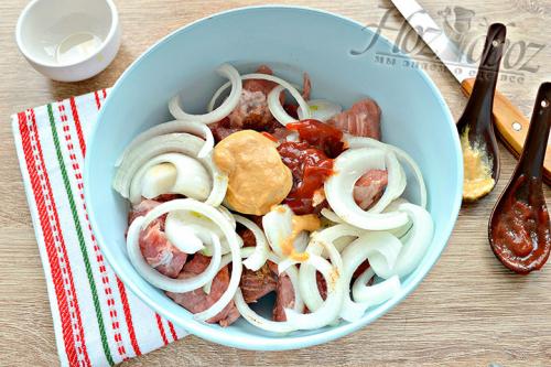 Шашлык в фольге в духовке. Приготовление