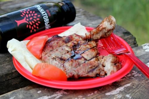 Экспресс шашлык из свиной шейки и киви в духовке. Рецепты шашлыка в духовке с свиной шеей 28 Экспресс шашлык из свиной шейки и киви в духовке. Рецепты шашлыка в духовке с свиной шеей 28