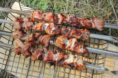 Экспресс шашлык из свиной шейки и киви в духовке. Рецепты шашлыка в духовке с свиной шеей 26 Экспресс шашлык из свиной шейки и киви в духовке. Рецепты шашлыка в духовке с свиной шеей 26