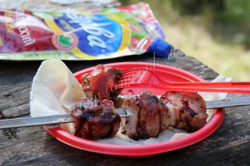 Экспресс шашлык из свиной шейки и киви в духовке. Рецепты шашлыка в духовке с свиной шеей 27 Экспресс шашлык из свиной шейки и киви в духовке. Рецепты шашлыка в духовке с свиной шеей 27