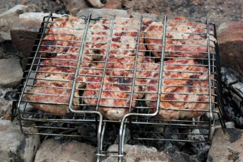 Экспресс шашлык из свиной шейки и киви в духовке. Рецепты шашлыка в духовке с свиной шеей 24 Экспресс шашлык из свиной шейки и киви в духовке. Рецепты шашлыка в духовке с свиной шеей 24