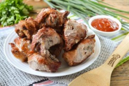 Шашлык рулет из свинины. Шашлык из свинины рулетиками