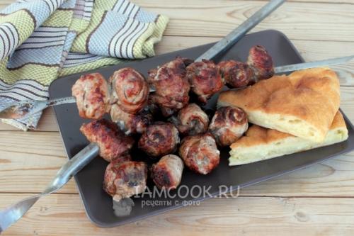 Шашлык из свиных рулетиков фаршированных беконом. Шашлык «рулетиками» без маринования мяса — очень сочно и вкусно 20 Шашлык из свиных рулетиков фаршированных беконом. Шашлык «рулетиками» без маринования мяса — очень сочно и вкусно 20