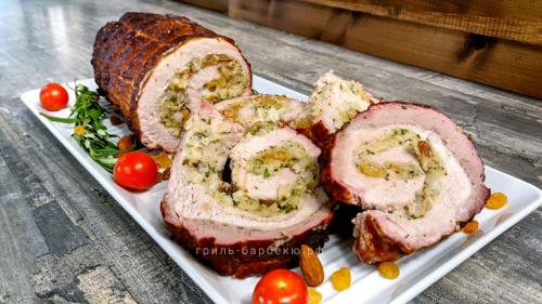 Рулетики из свинины на гриле. Свиной рулет на гриле (видео)