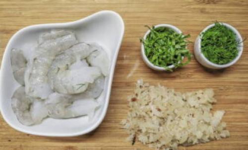 Ризотто с креветками в сливочном соусе. Ризотто с креветками