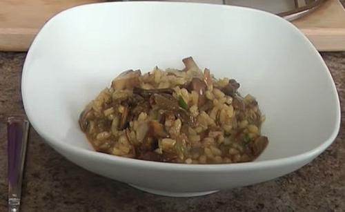 Ризотто с креветками и грибами в сливках. Ризотто с грибами — 7 домашних рецептов