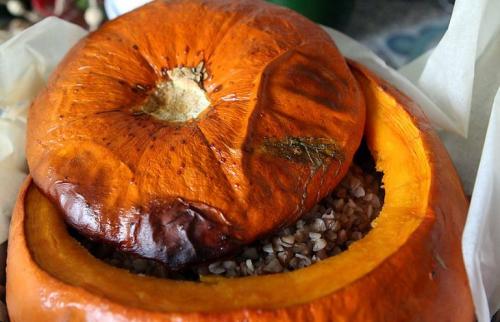 Плов из свинины в тыкве в духовке. С сухофруктами 23 Плов из свинины в тыкве в духовке. С сухофруктами 23